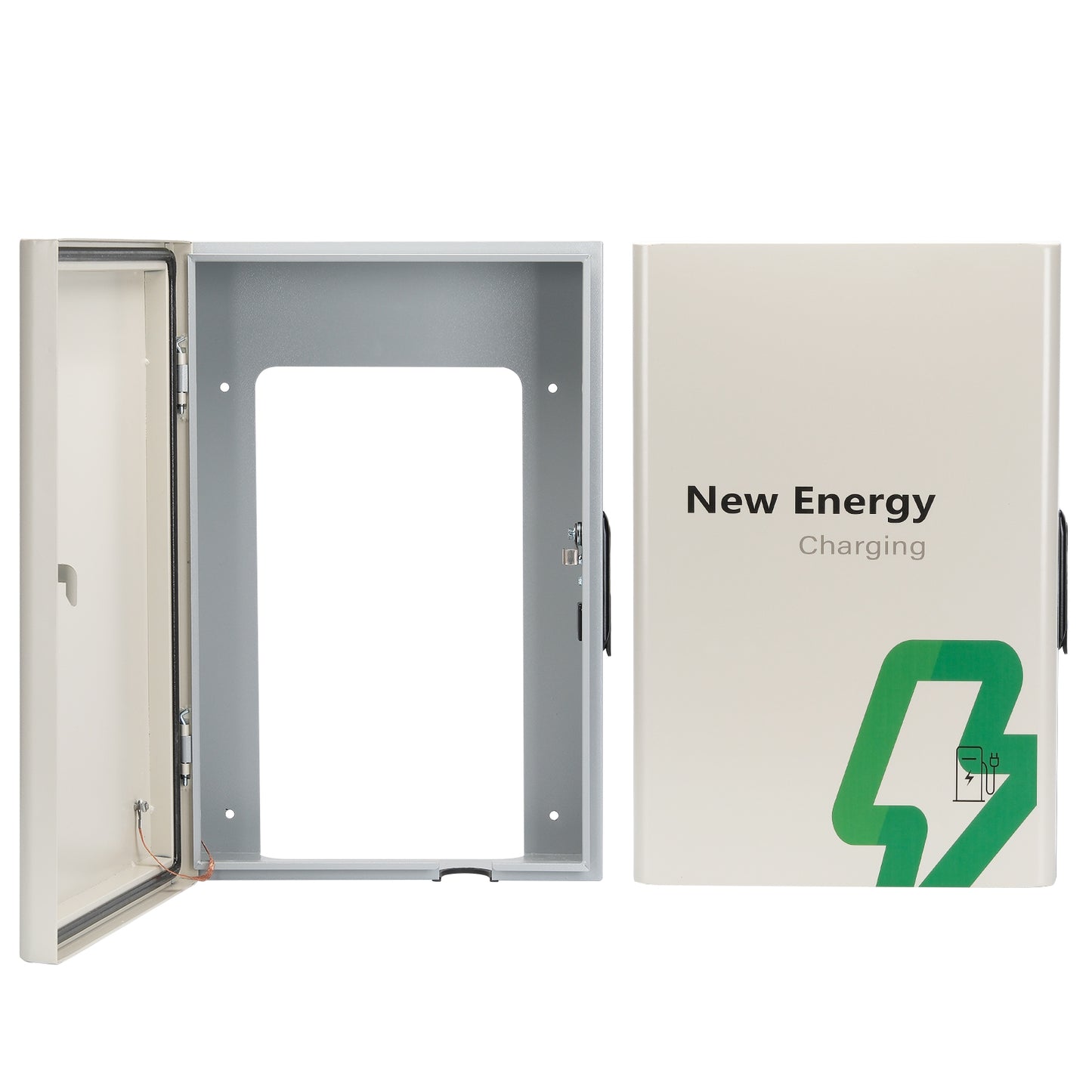 Back Hollow Type of Wall Charger Station Box Compatible with Tesla Gen 3 Indoor/Outdoor Cable Organizer