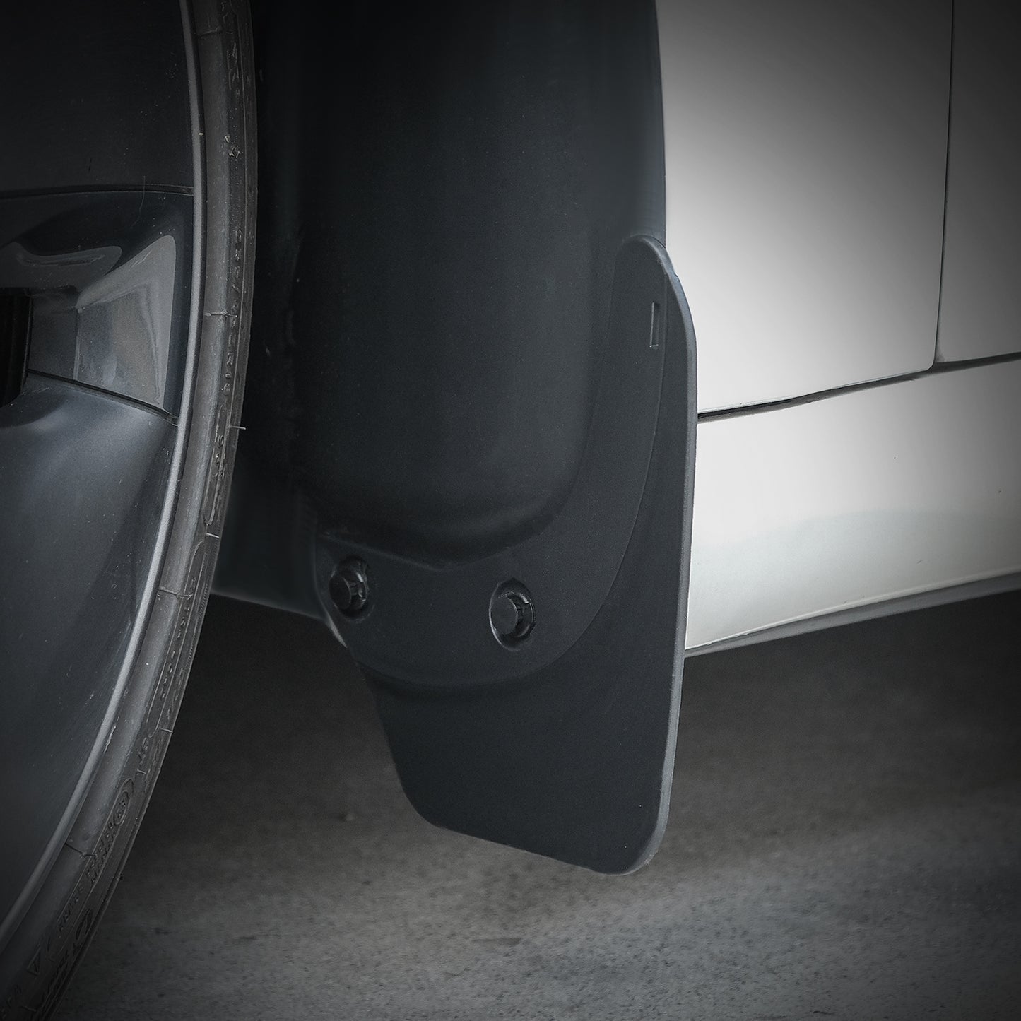 Jawjut Mud Flaps, Compatible with Tesla Model 3,Splash Guard Accessories, No Drilling Required, Black