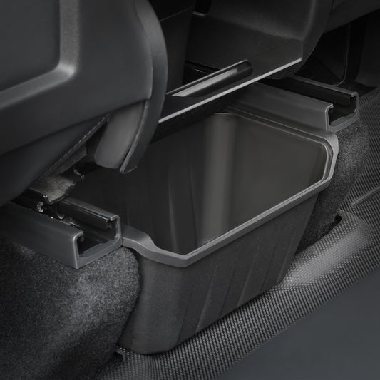 Trash Can,Upgrade Flip Cover and Strengthen Fixation,Compatible with Tesla Model Y, Trash Can Accessories, Black